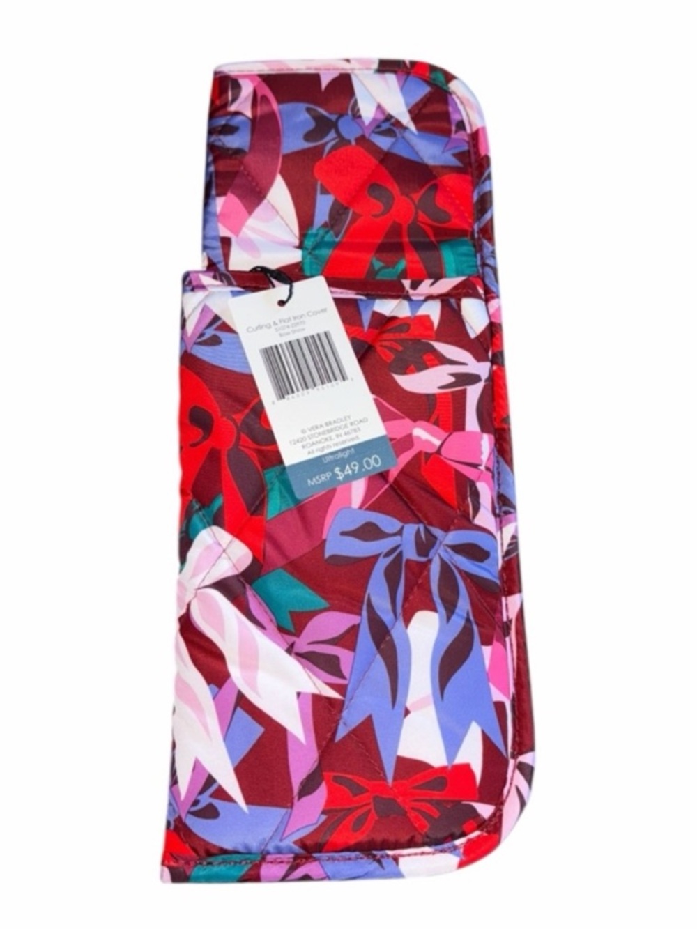Vera Bradley Curling Iron Flat Iron Cover Multiple Colors All New In Bag $49